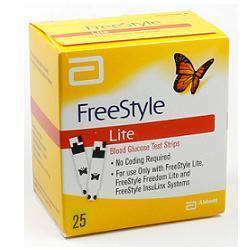 Freestyle lite str glicemia 25