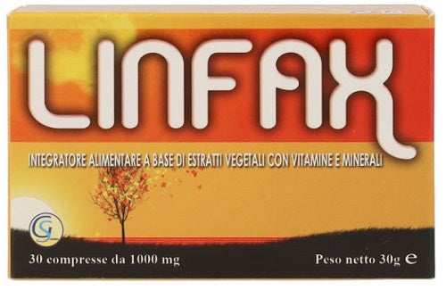 Linfax 30 compresse astuccio 30 g