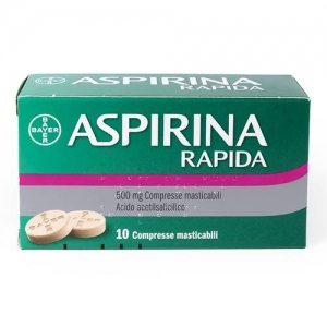 Aspirina*rap 10cpr mast 500mg