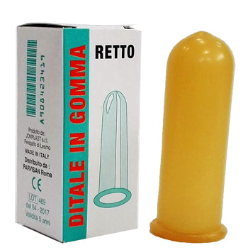 Ditale gomma retto 4 farvisan