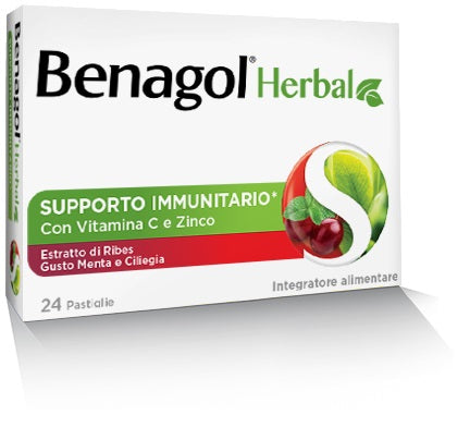 Benagol herbal menta cil24past