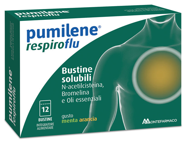 Pumilene respiroflu 12bust