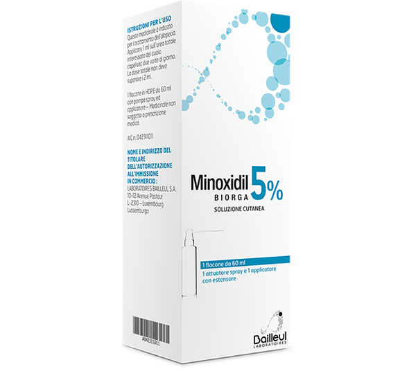 Minoxidil biorga*sol cut60ml5%