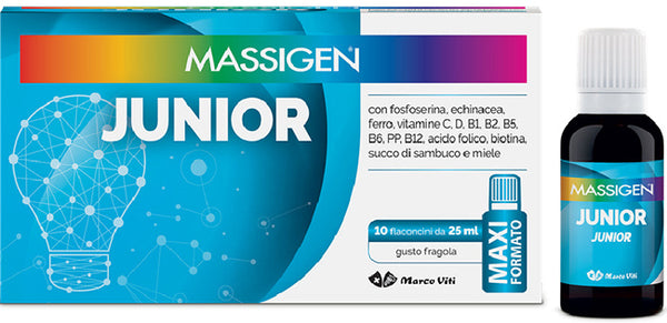 Massigen junior 10 flaconi da 25 ml