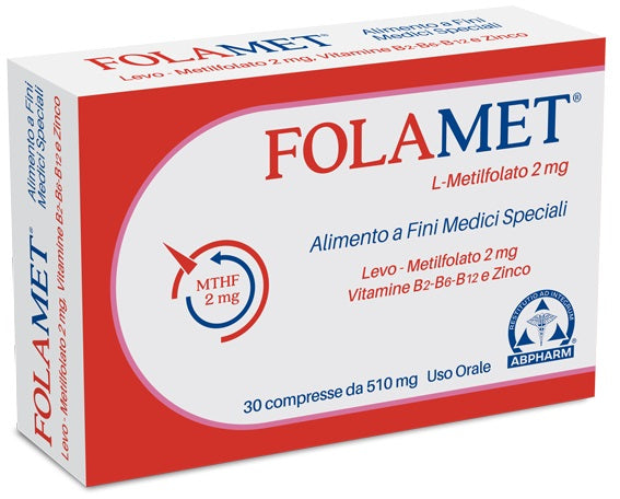 Folamet 30cpr 500mg