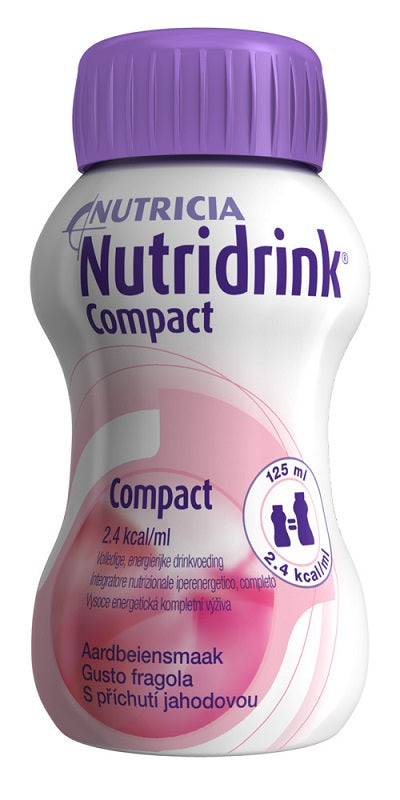 Nutridrink compact fragola 4x125 ml