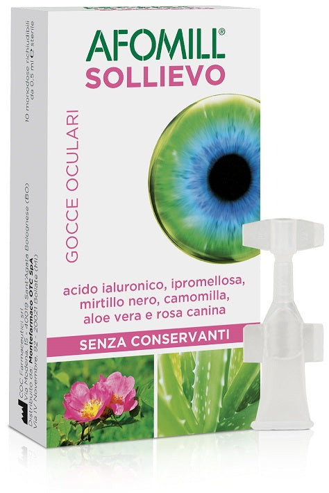 Afomill sollievo gtt occhi 10f
