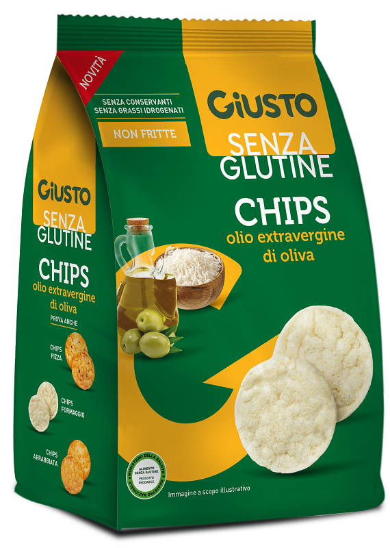 Giusto s/g chips olio evo 40g