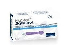 Mystar sylkfeel lancets g33 25pz