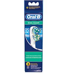 Oral b dualclean ricambi eb417-3