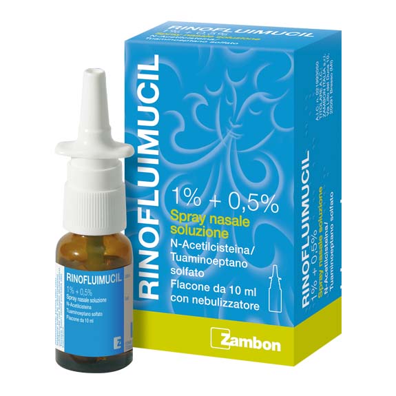 Rinofluimucil*spray nas 10ml