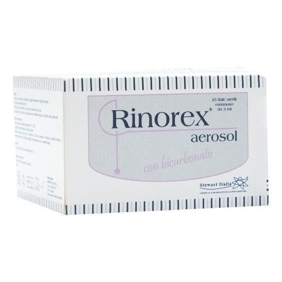 Rinorex aerosol bicarb 25fx3ml