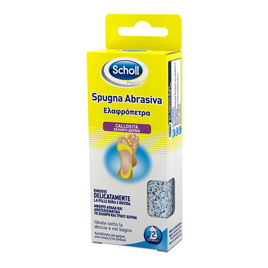 Scholl porolith spugna abrasiva