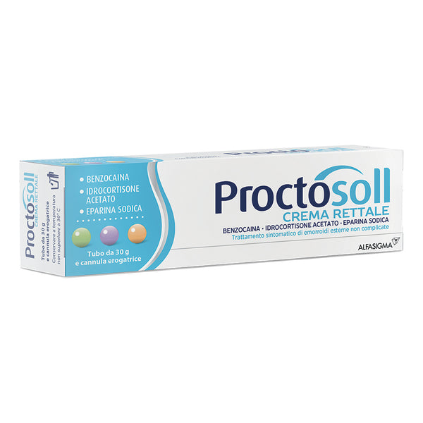 Proctosoll*crema rett 30g otc