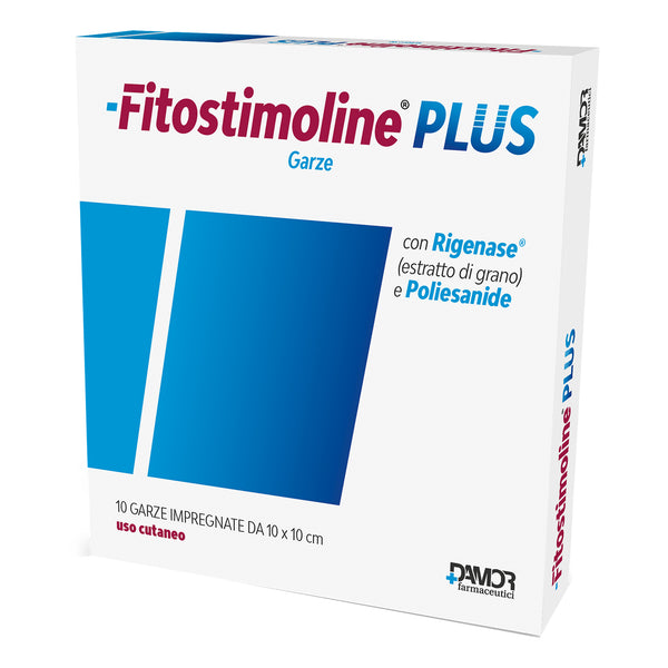 Fitostimoline plus garza 10x10