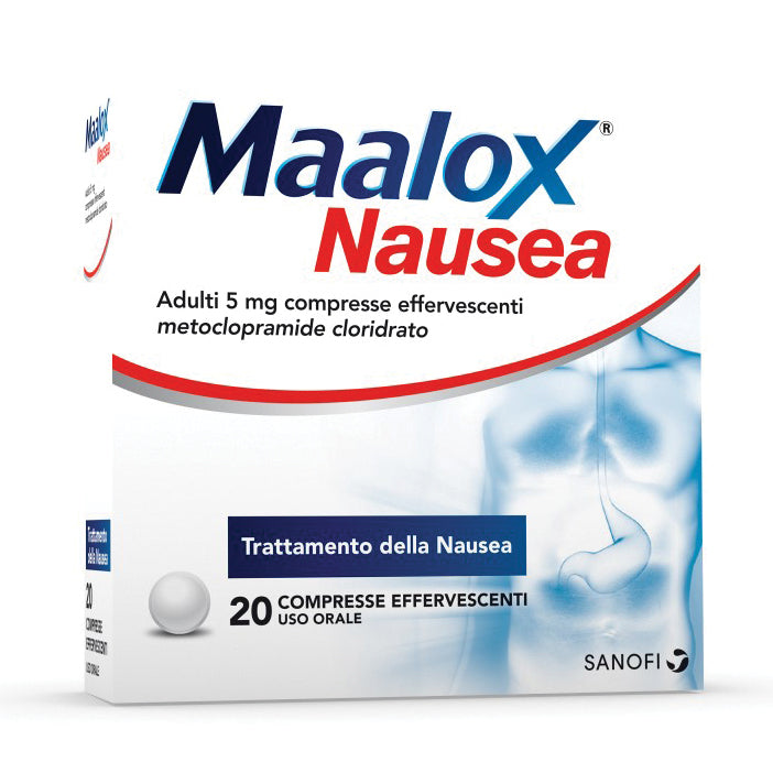 Maalox nausea*20cpr eff 5mg