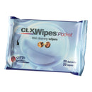 Clx wipes pocket 20pz