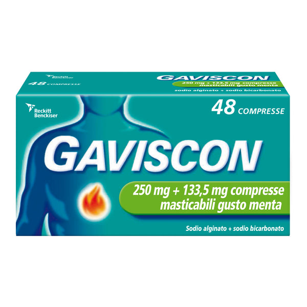 Gaviscon*48cpr ment250+133,5mg