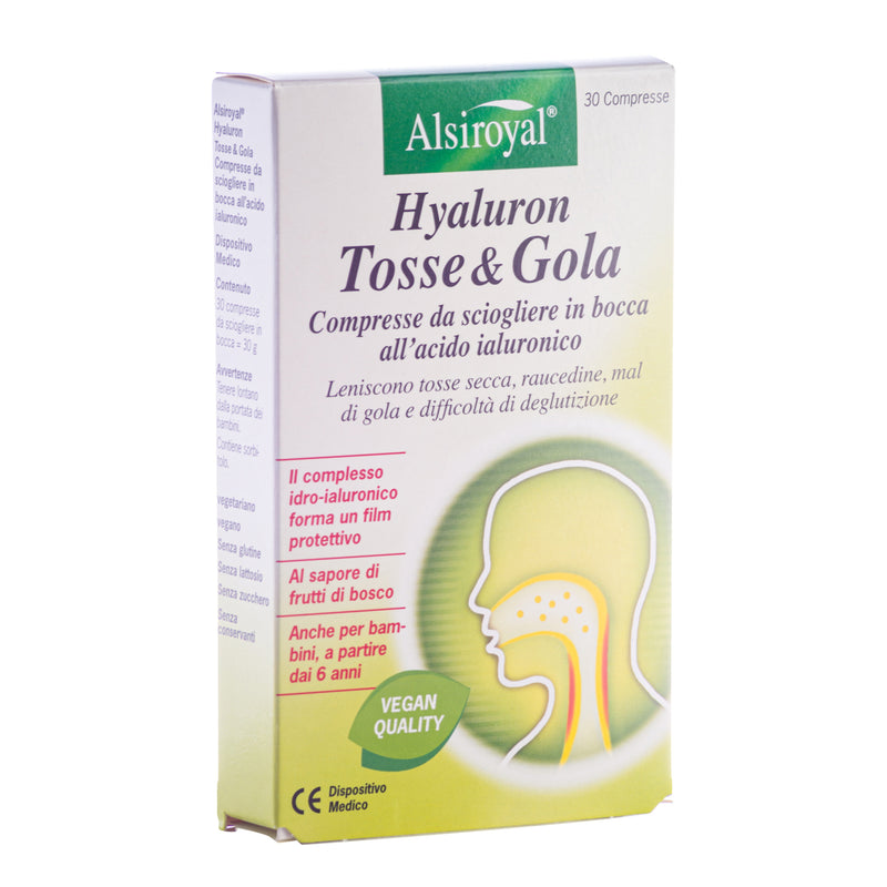 Hyaluron tosse e gola 30cpr