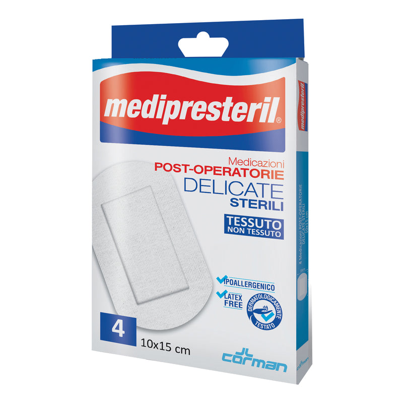 Medipresteril p/op del10x15 4p