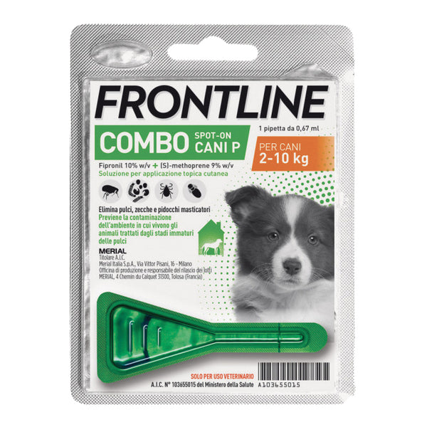 Frontline combo*1pip 2-10kg ca