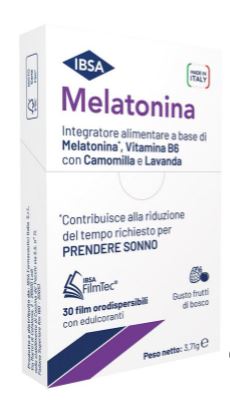 Melatonina ibsa 30film orali